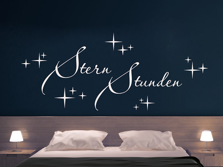 Wandtattoo sternstunden von wandtattoo.de Wandtattoo schlafzimmer