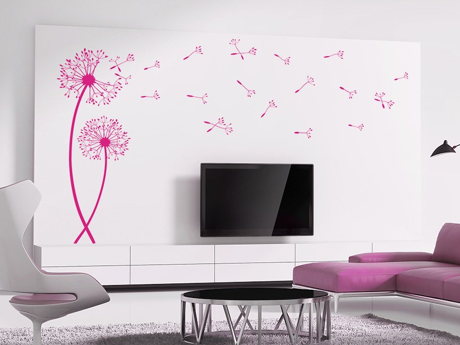Wandtattoo pusteblumen von wandtattoo.de
