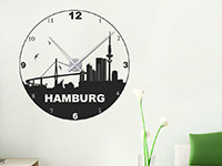Wandtattoo Uhr Hamburg