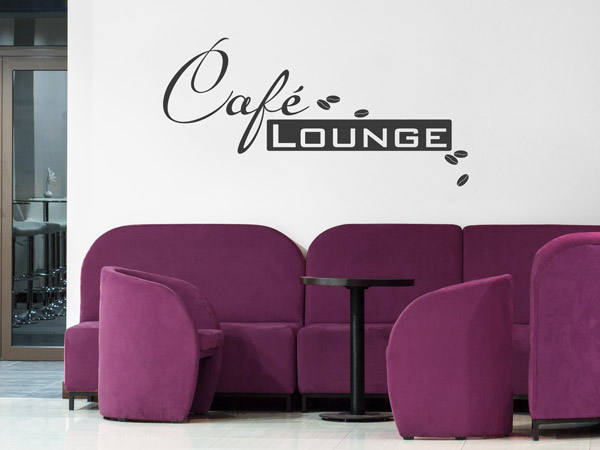 Wandtattoo Cafe Lounge