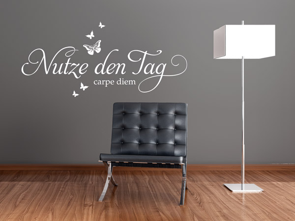 Wandtattoos fürs Altersheim Sprüche, Blumen, Tafelfolie