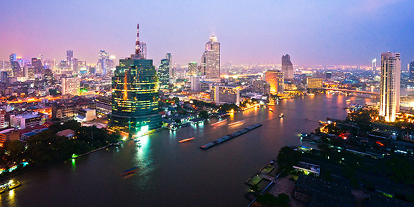 Skyline von Bangkok