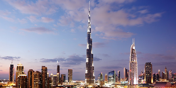 Skyline von Dubai