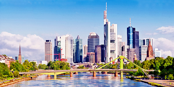 Skyline von Frankfurt