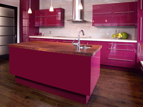 Küche Pink