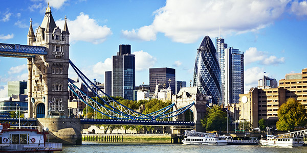 Skyline von London