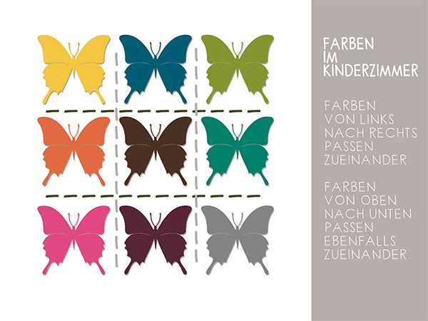 passende Farben im Kinderzimmer kombinieren