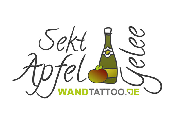 Sekt Apfel Gelee