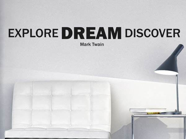 Typografie - Text als Kunst und Dekoration - Ideen von Wandtattoo.de