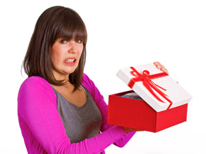 Weihnachtsgeschenk vermeiden
