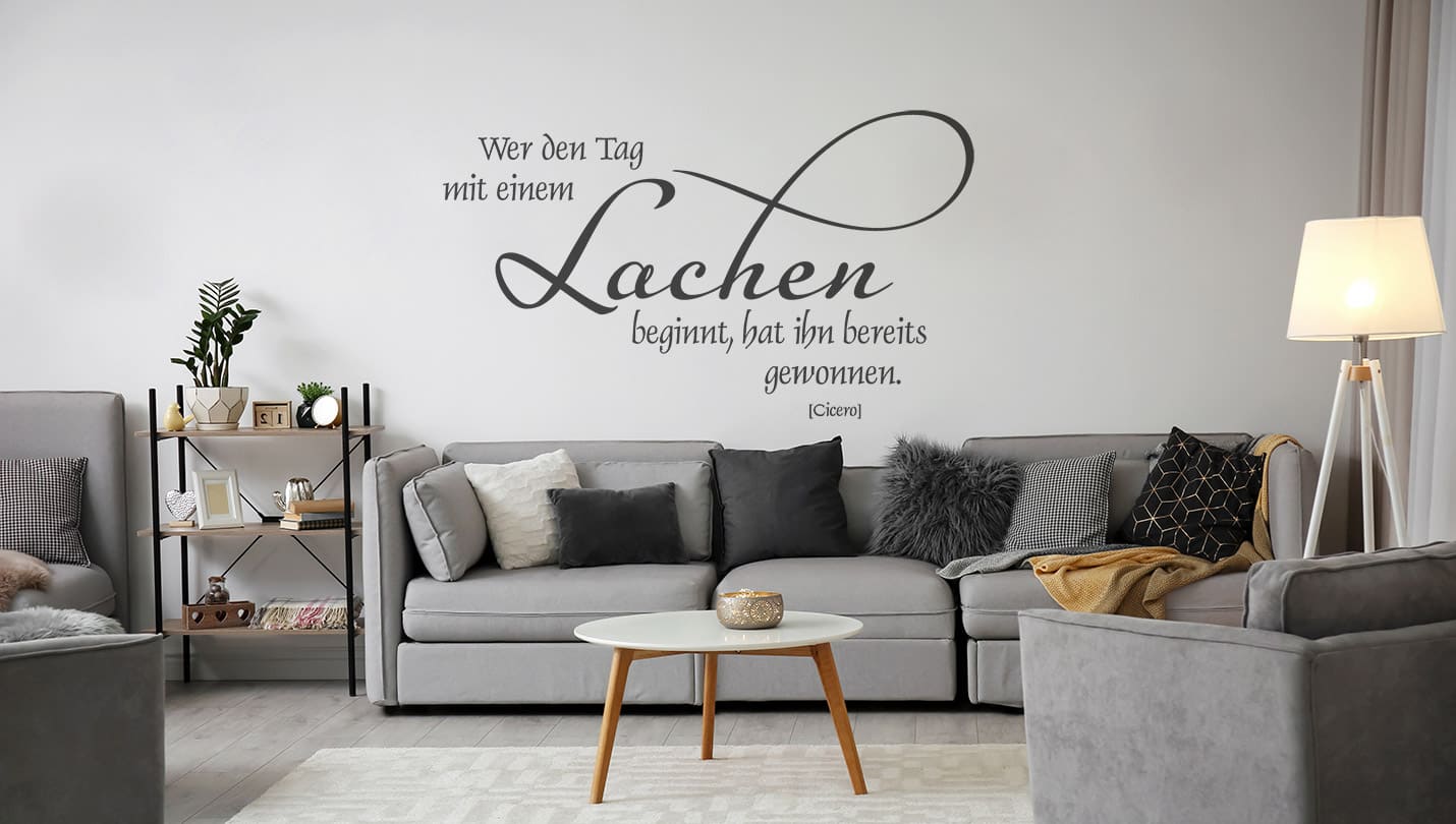 Wandtattoo Zitate online kaufen bei Wandtattoo.de