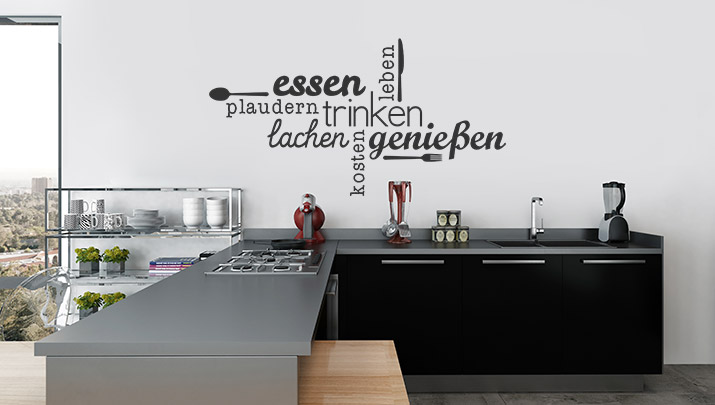 Wandtattoo aus der Kategorie Küche