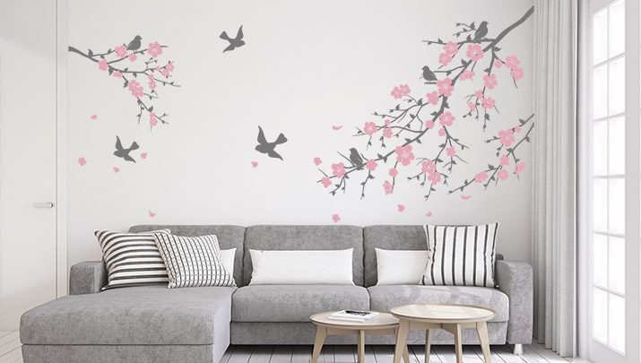 Wandtattoo Aste Und Zweige Als Wanddeko Wandtattoo De