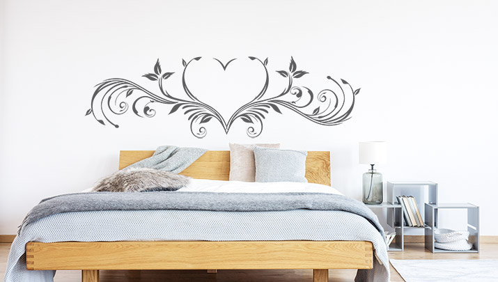 Wandtattoo Herzen romantische Motive mit Herz WANDTATTOO.DE