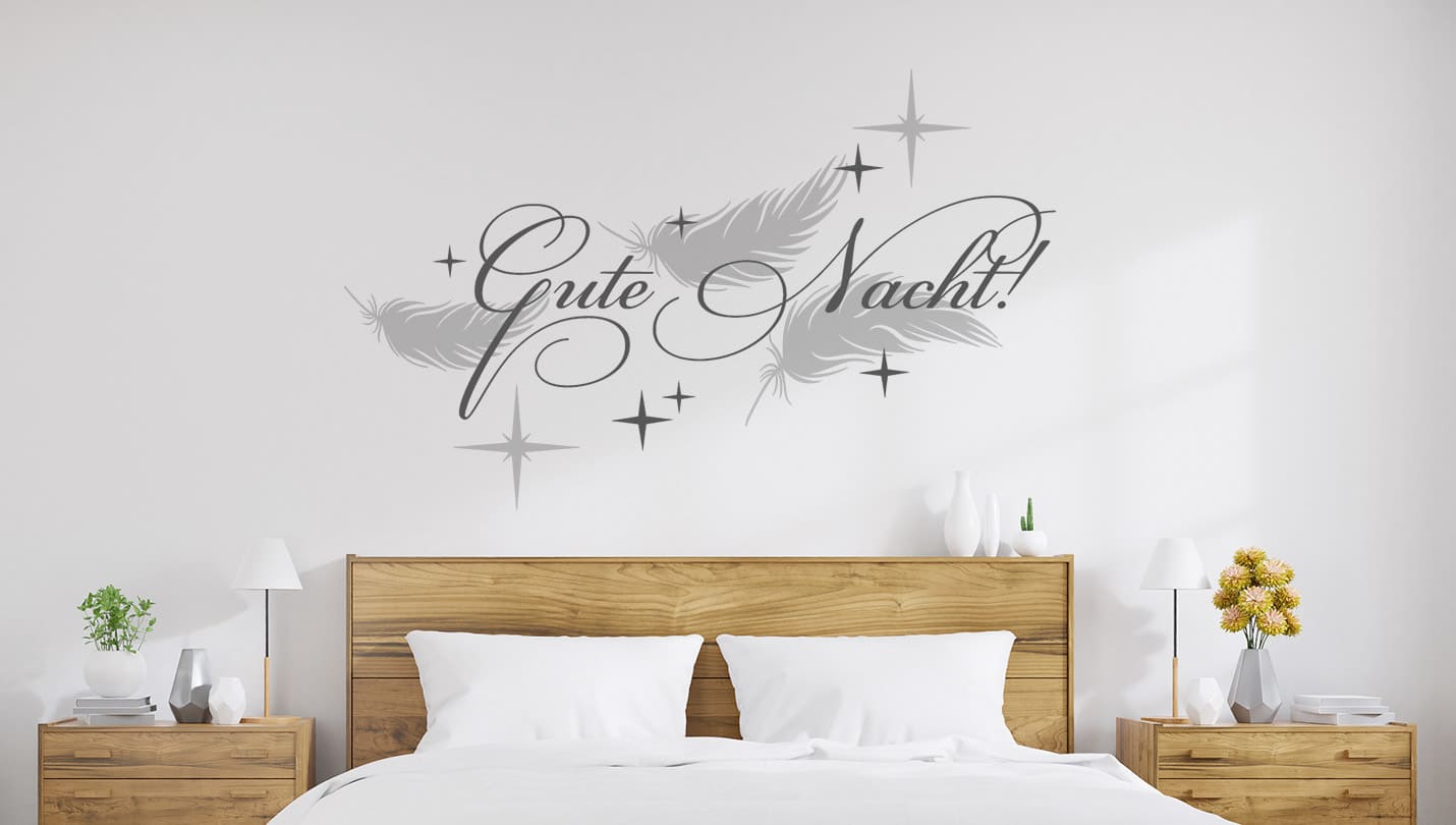 Wandtattoo fürs Schlafzimmer online kaufen bei  ❤️