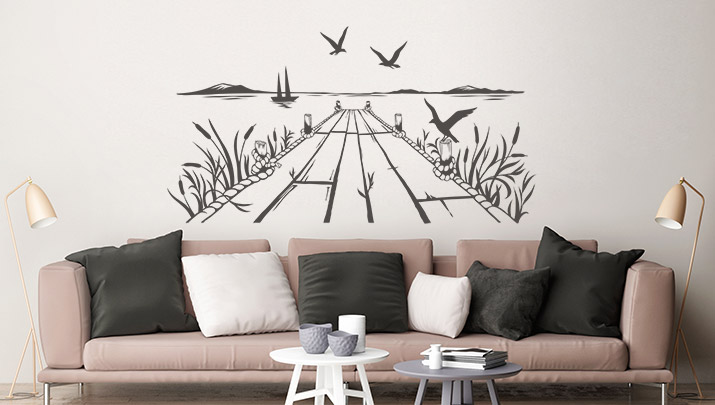 Wandtattoo aus der Kategorie Landschaftsmotive