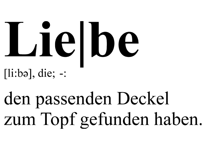 Wandtattoo Liebe Definition WANDTATTOO.DE