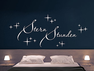 Wandtattoo Sternstunden