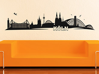 Wandtattoo Köln