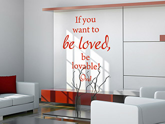 Wandtattoo Zitate zur Liebe online kaufen bei Wandtattoo.de