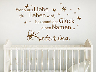 Wandtattoo für Mädchen online kaufen bei Wandtattoo.de