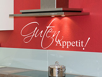 Wandtattoo Modernes Guten Appetit