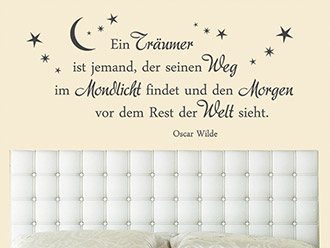 Wandtattoo Ein Träumer...