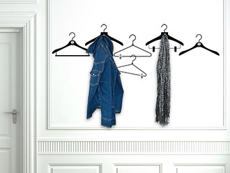 Garderobe Kleiderbügel
