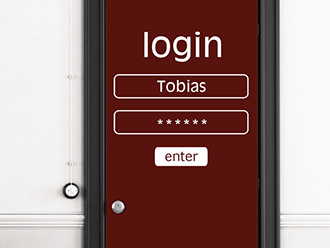 Wandtattoo Login mit Wunschname | Bild 4