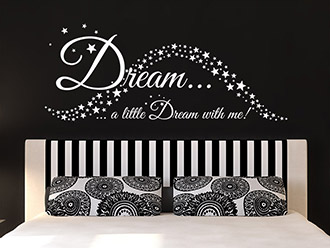 Wandtattoo Dream a little dream | Bild 4