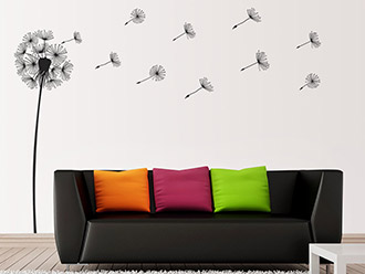 Wandtattoo Traumhafte Pusteblume