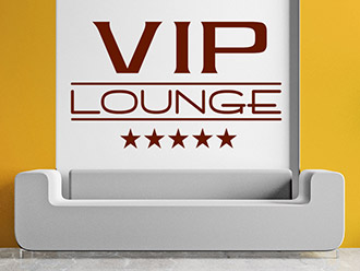 Wandtattoo 5-Sterne VIP Lounge