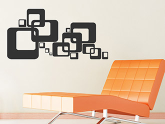 Wandtattoo Retro Cubes | Bild 4