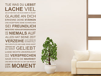 Wandtattoo Tue was du liebst... | Bild 4