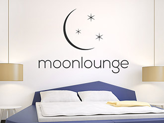 Wandtattoo Moonlounge