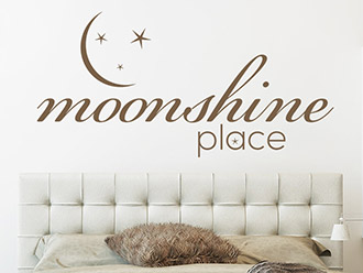 Wandtattoo Moonshine Place