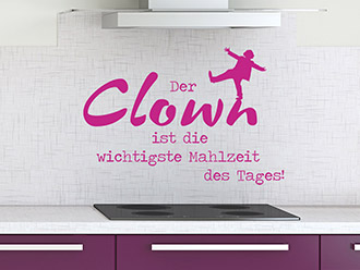Wandtattoo Der Clown ...