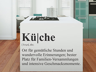 Wandtattoo Küche Definition