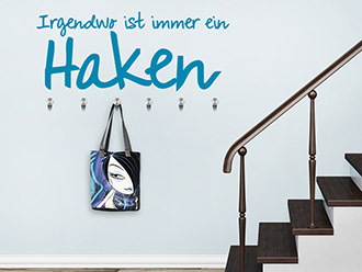 Garderobe Irgendwo ist immer ein Haken