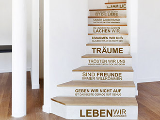 Treppentattoo In dieser Familie