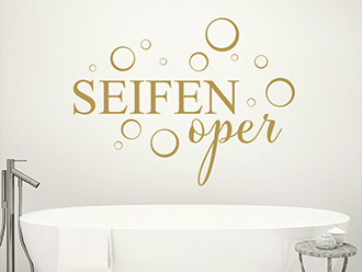 Wandtattoo Seifenoper