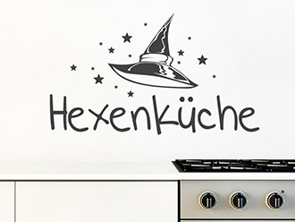 Wandtattoo Hexenküche