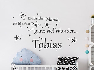 Wandtattoo Ein bisschen Mama... | Bild 3