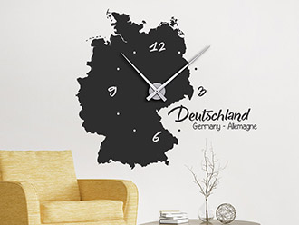 Wandtattoo Uhr Deutschland