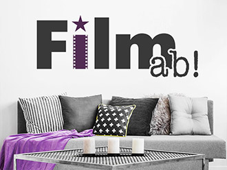 Wandtattoo Worte fürs Wohnzimmer | WANDTATTOO.DE