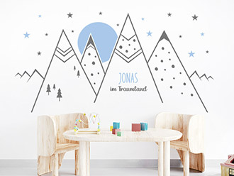 Jungenzimmer Wandtattoos | Motive mit Jungen Name | WANDTATTOO.DE