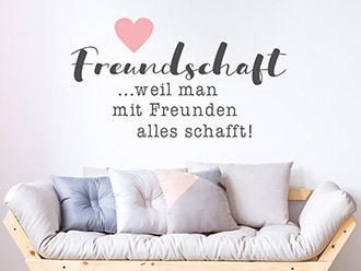 Weisheiten als Wandtattoo Lebensweisheiten WANDTATTOO.DE