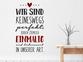 Wandtattoo Liebe Sprüche online kaufen bei Wandtattoo.de