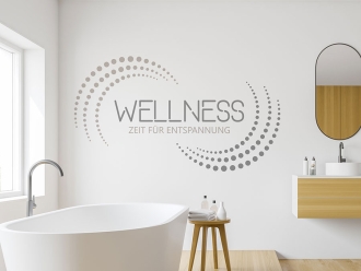 Wandtattoo Wellness Entspannung