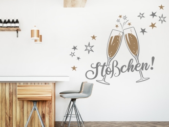 Wandtattoo Stößchen | Bild 3